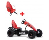 BERG XL B.SUPER RED BFR Pedal Go Kart for ages 5+